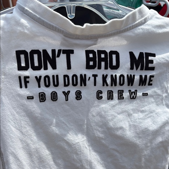 4/$20 Mexx Long Sleeve White and Blue Tees - Picture 5 of 6